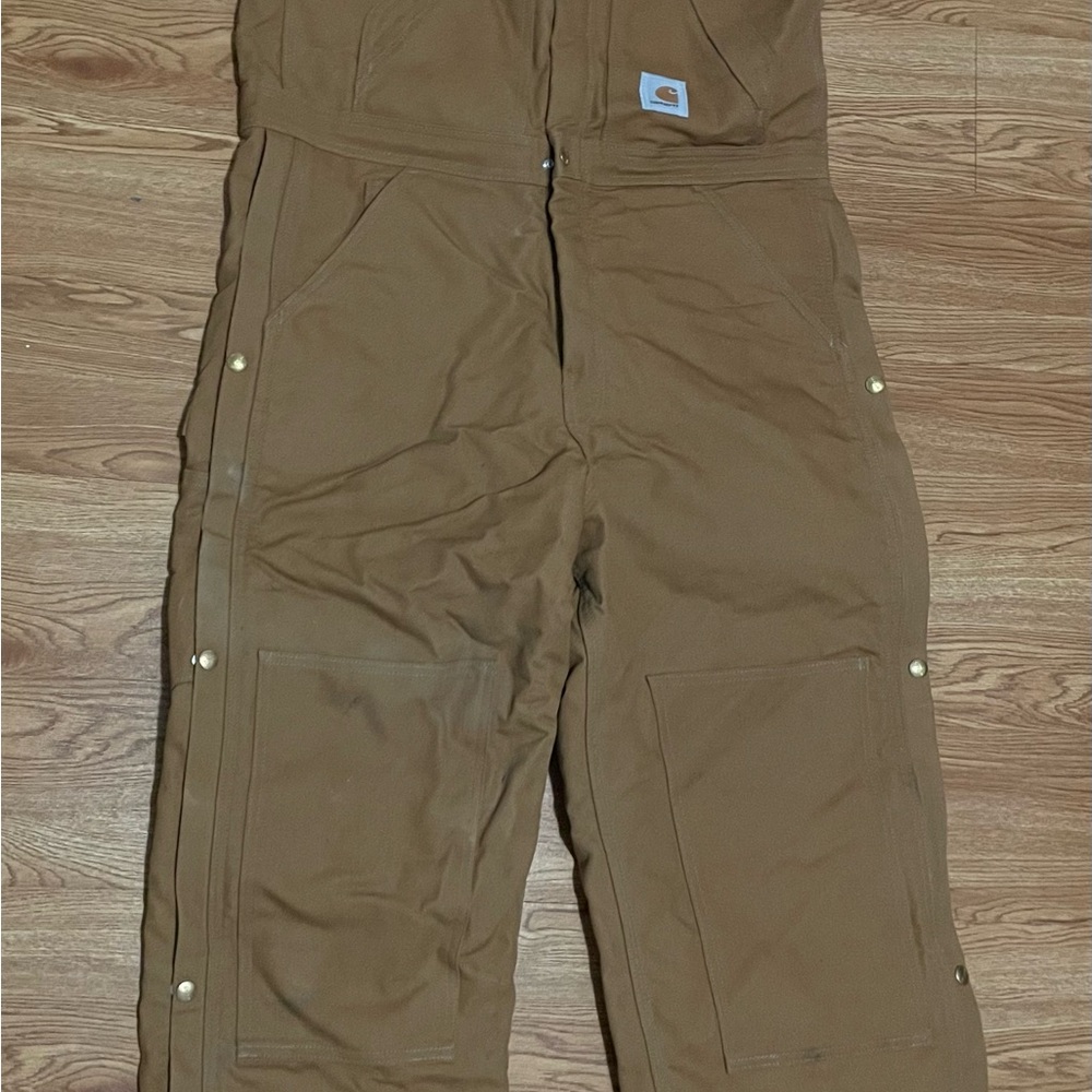 Tan Carhartt Bibs